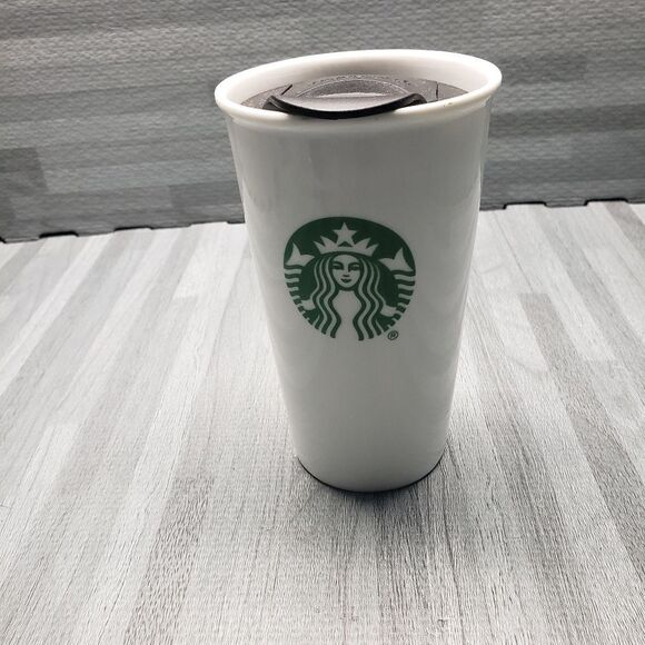 Starbucks Double Wall Ceramic Traveler - Picture 2 of 2
